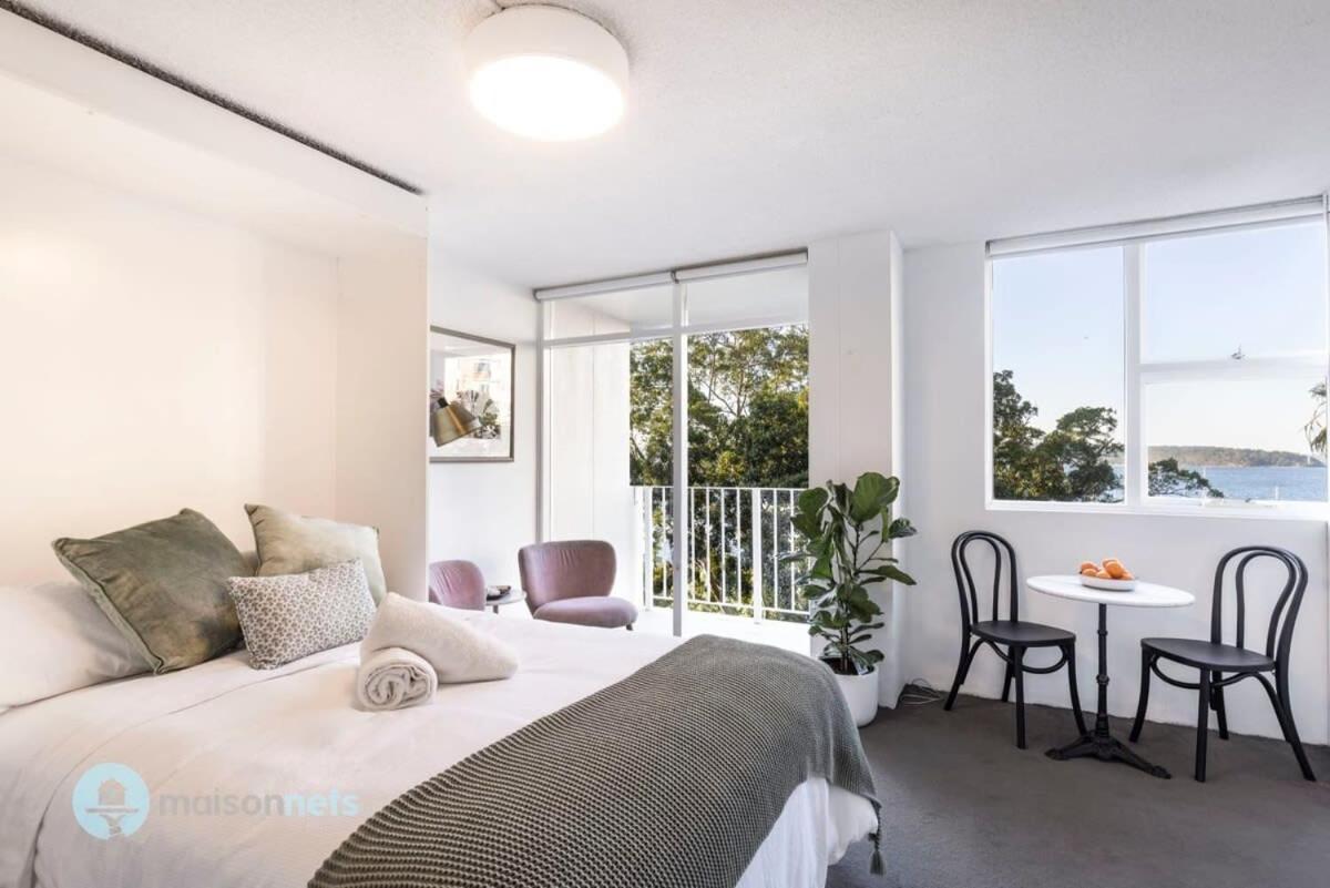 Studio Apt With Parking Balcony & Water Views シドニー エクステリア 写真